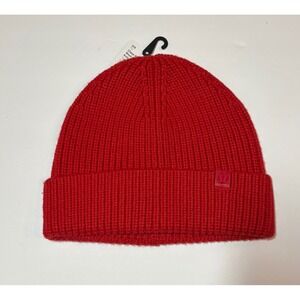 Lululemon NWT Unisex Close-Fit Wool-Blend Ribbed Knit Beanie- Oxford Red O/S